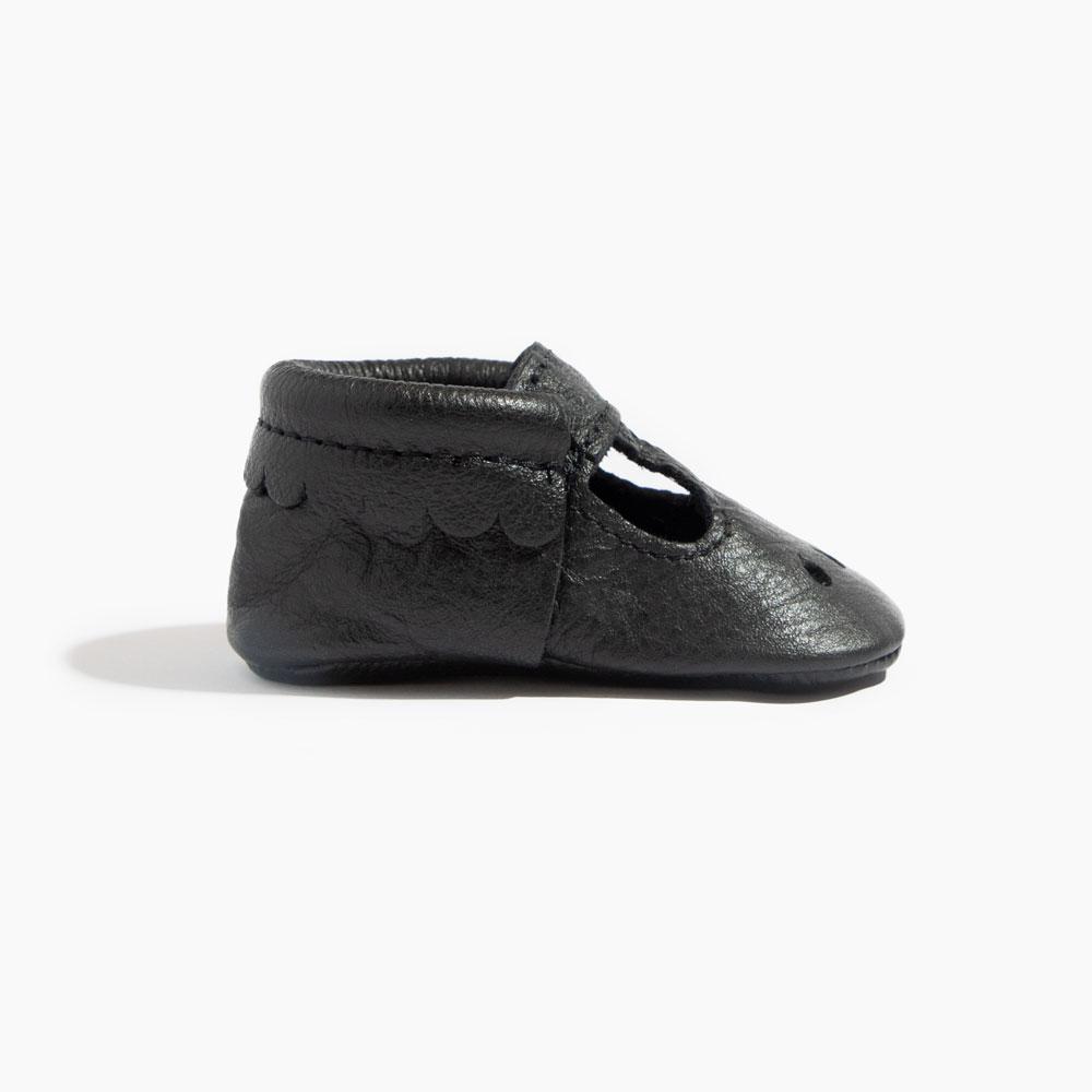 Ebony Mary Jane Baby Shoe Mary Jane by Freshly Picked – Don't Panic Shoes