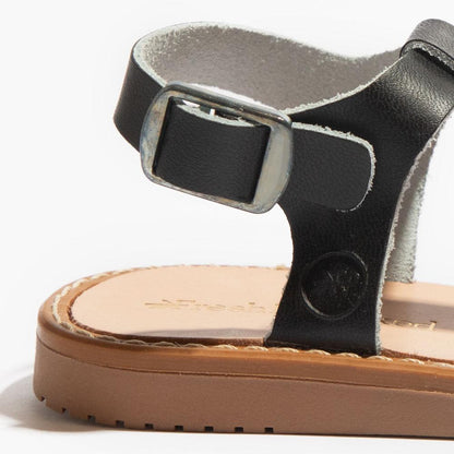 Ebony Newport Clog Newport Sandal by Freshly Picked – Don't Panic Shoes