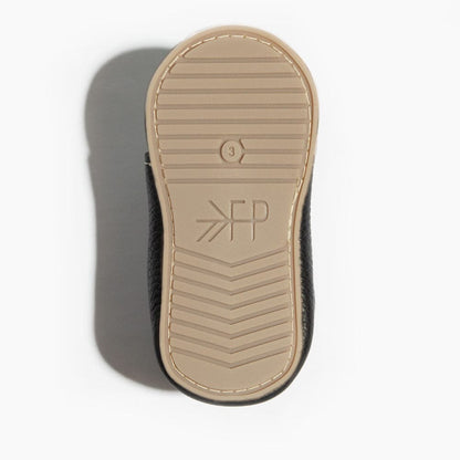 Ebony Oxford Baby Shoe Oxford by Freshly Picked – Don't Panic Shoes