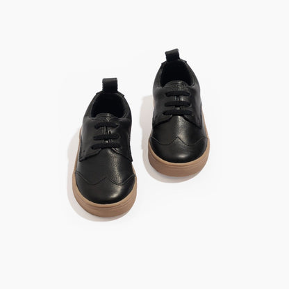 Ebony Oxford Sneaker Kids - Oxford Sneaker by Freshly Picked – Don't Panic Shoes