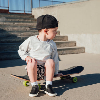 Ebony Slip On Baby Shoe Slip On by Freshly Picked – Don't Panic Shoes