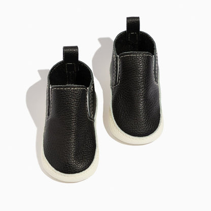 Ebony Slip On Baby Shoe Slip On by Freshly Picked – Don't Panic Shoes