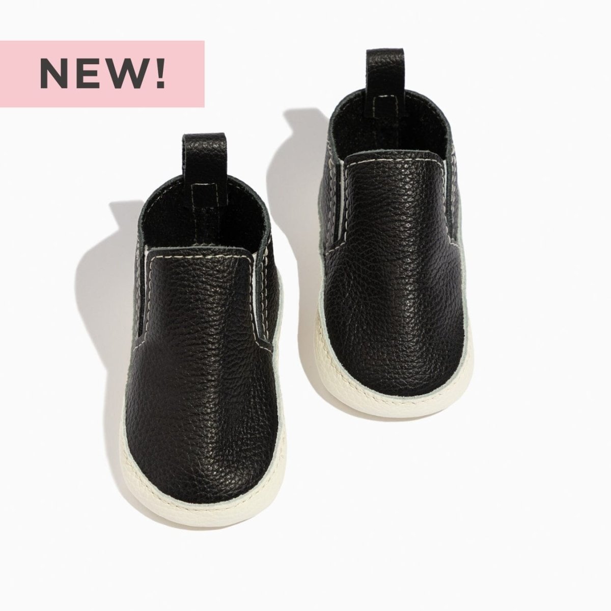 Ebony Slip On Baby Shoe Slip On by Freshly Picked – Don't Panic Shoes