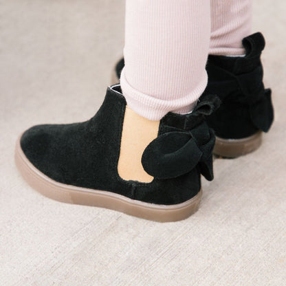 Ebony Suede Bellevue Boot Bellevue Boot by Freshly Picked – Don't Panic Shoes