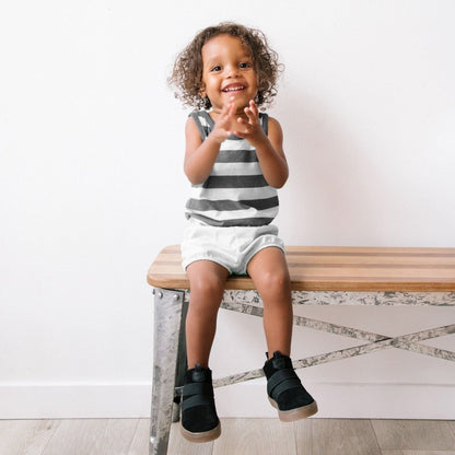 Ebony Suede Oakland Sneaker Oakland Sneaker by Freshly Picked – Don't Panic Shoes