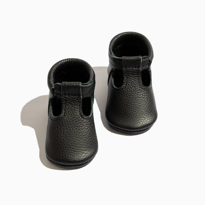 Ebony T - Bar Baby Shoe T - Bar by Freshly Picked – Don't Panic Shoes