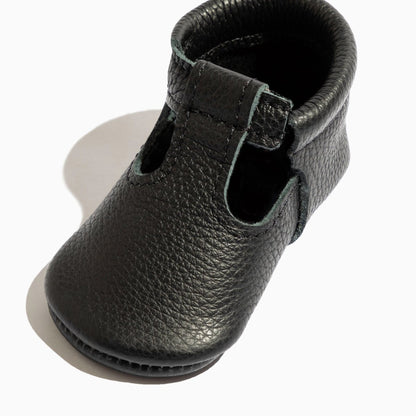 Ebony T - Bar Baby Shoe T - Bar by Freshly Picked – Don't Panic Shoes