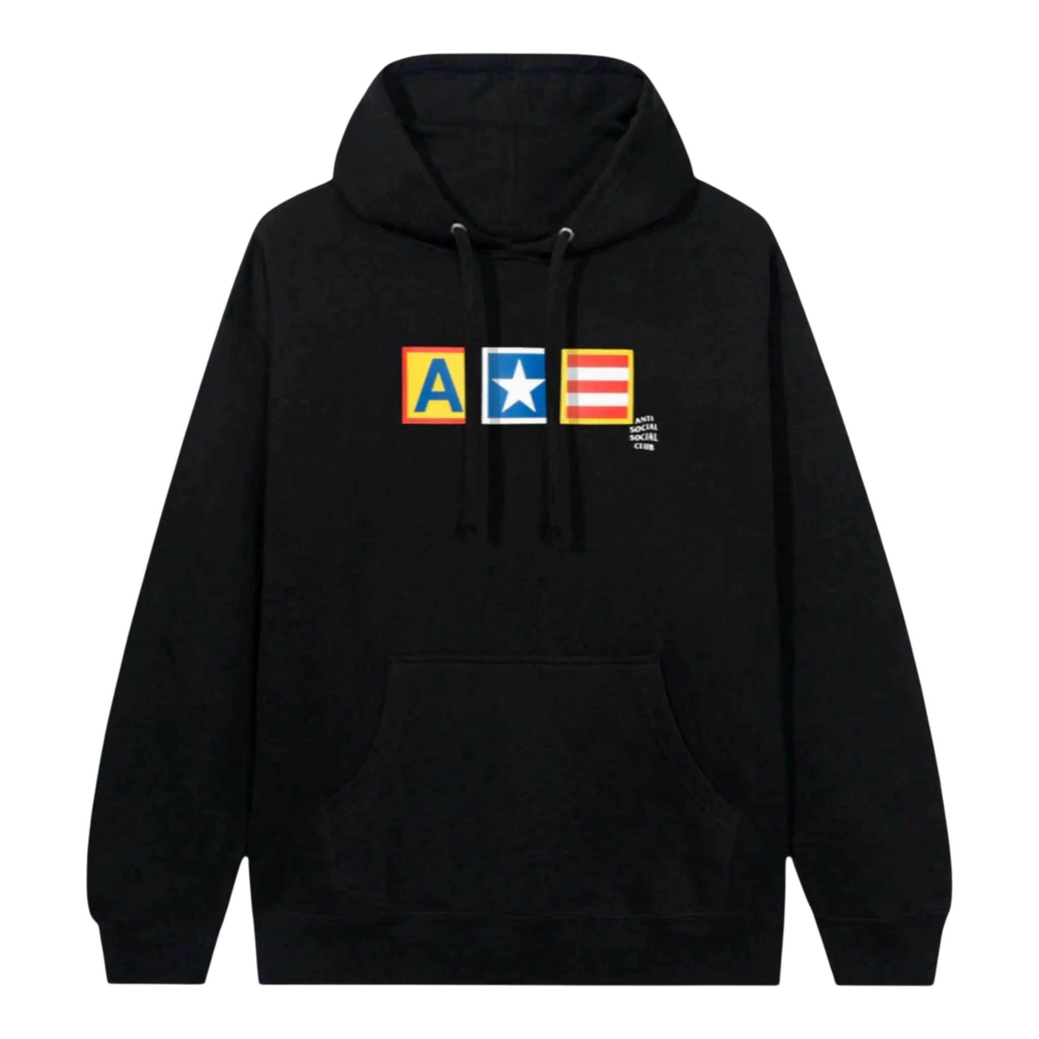 Anti Social Social Club No Hope For Us Cotton Fleece Black