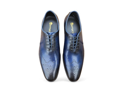 Elegant Classic Whole Cut Oxford Medallions Ks886 - 731 Shoes by Carrucci Shoes – Don't Panic Shoes