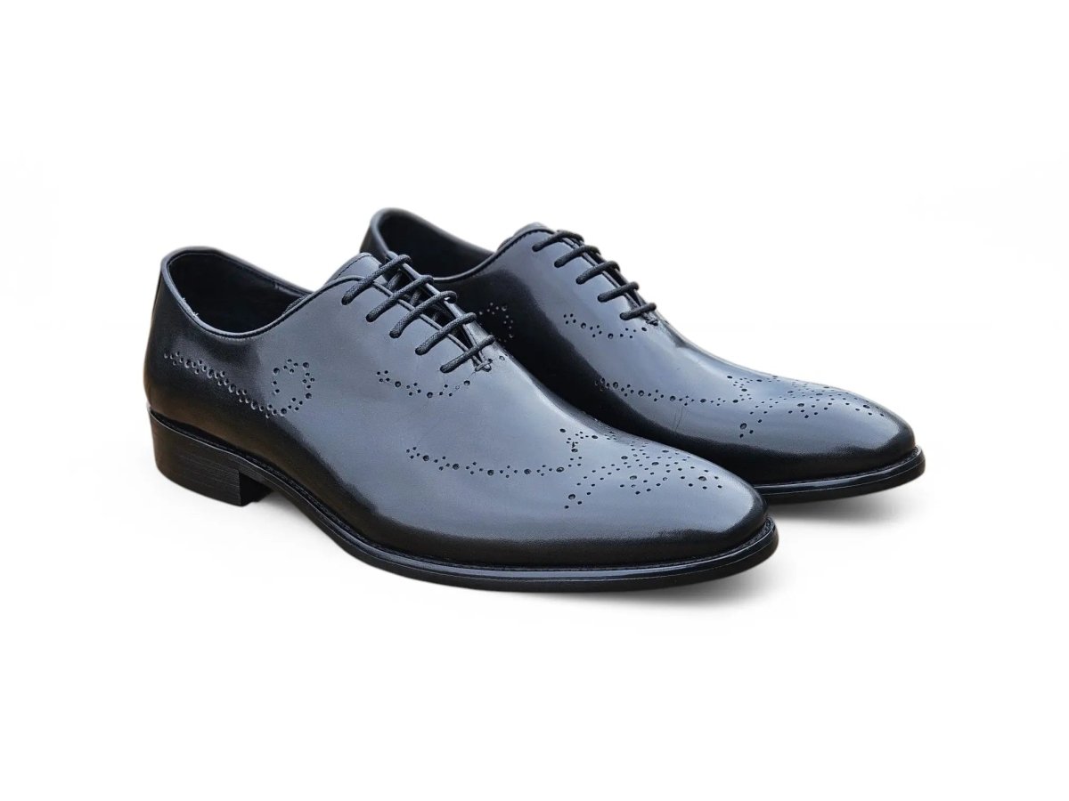 Elegant Classic Whole Cut Oxford Medallions Ks886 - 731 Shoes by Carrucci Shoes – Don't Panic Shoes