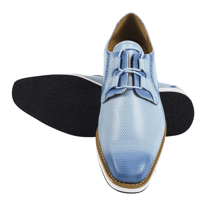 Eric Genuine Leather Oxford Style Lace - Up Dress Shoes For Men Shoes by Libertyzeno – Don't Panic Shoes