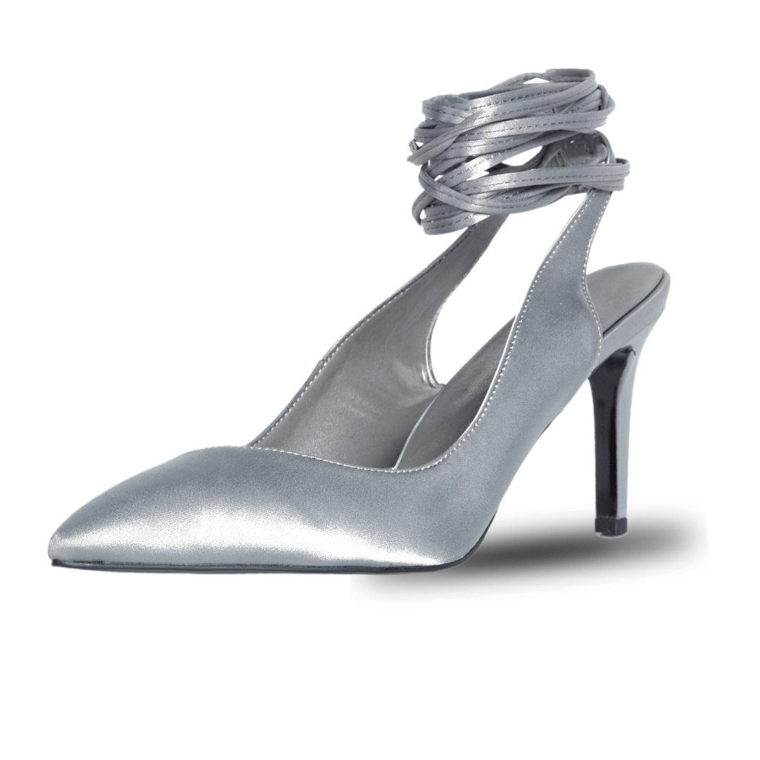 Estelle Silver Shoes by Vaila Shoes – Don't Panic Shoes