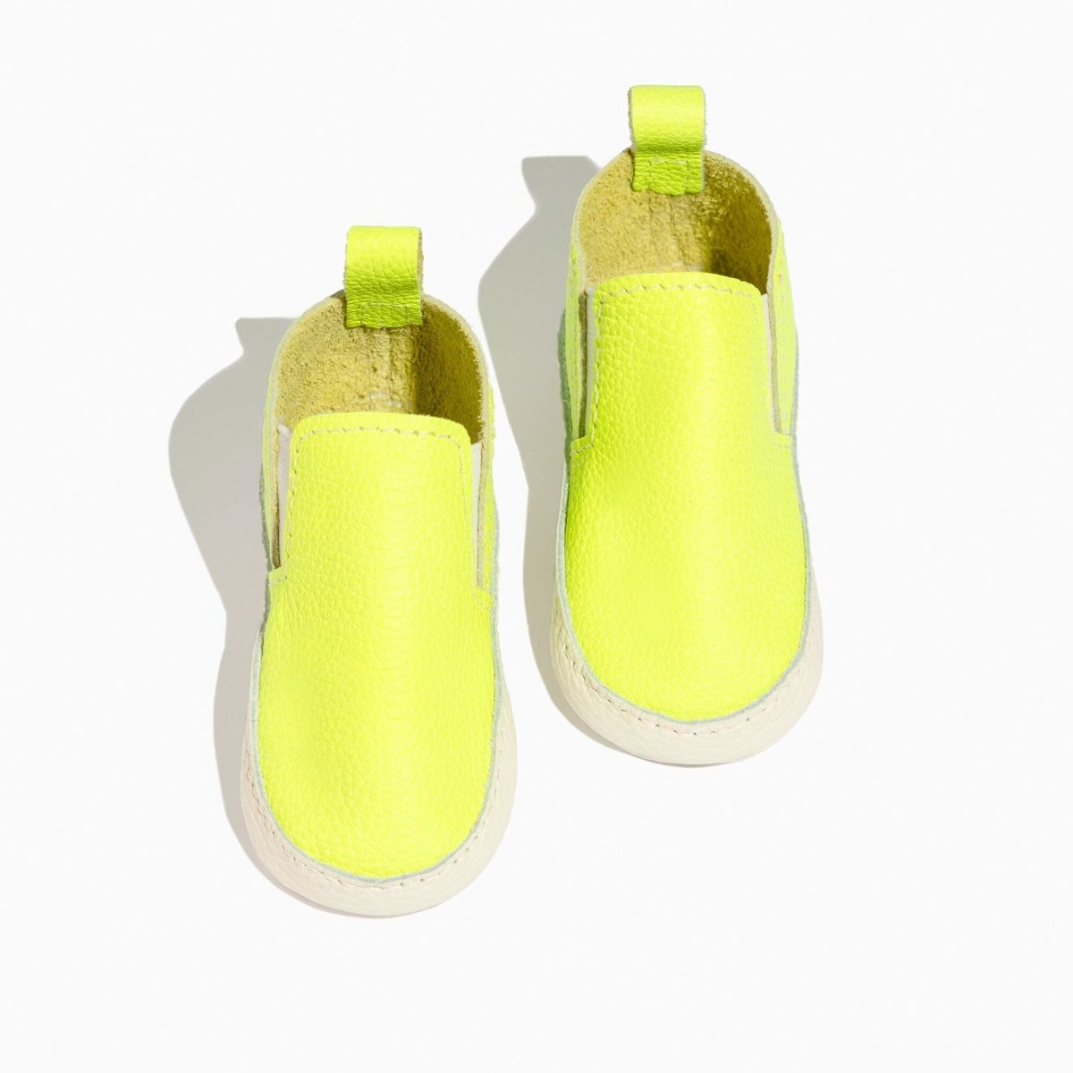 Extra Yellow Slip On Baby Shoe Slip On by Freshly Picked – Don't Panic Shoes