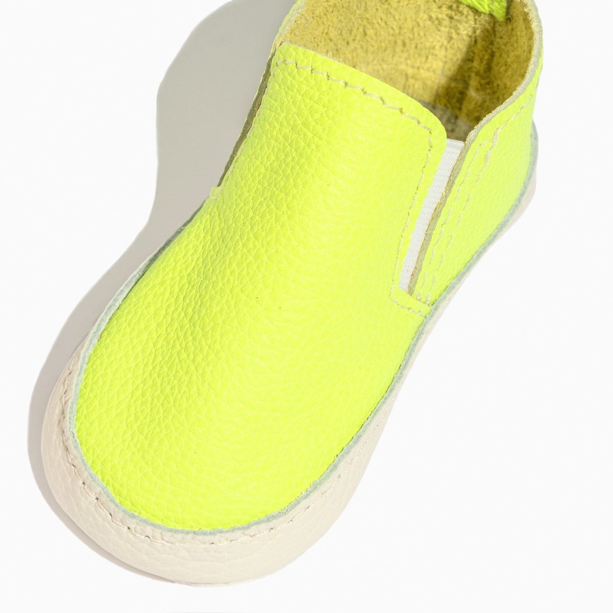 Extra Yellow Slip On Baby Shoe Slip On by Freshly Picked – Don't Panic Shoes