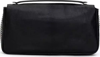 Fendi Shoulder Baguette Bag Leather Black