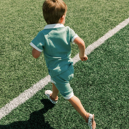 First Down City Baby Shoe City Mocc by Freshly Picked – Don't Panic Shoes