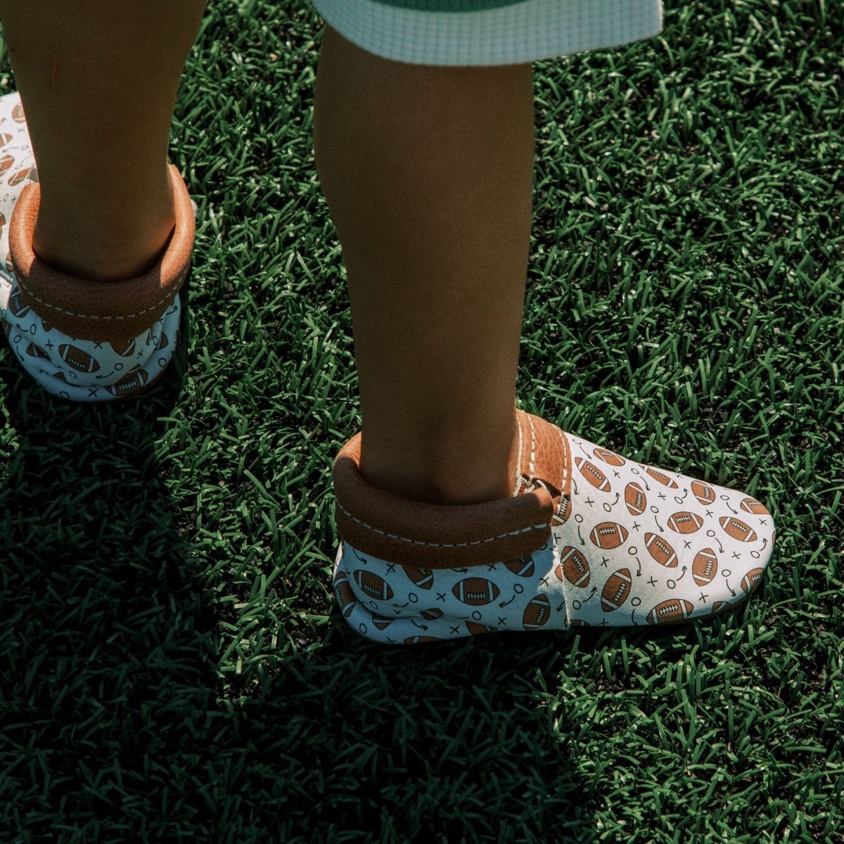 First Down City Baby Shoe City Mocc by Freshly Picked – Don't Panic Shoes