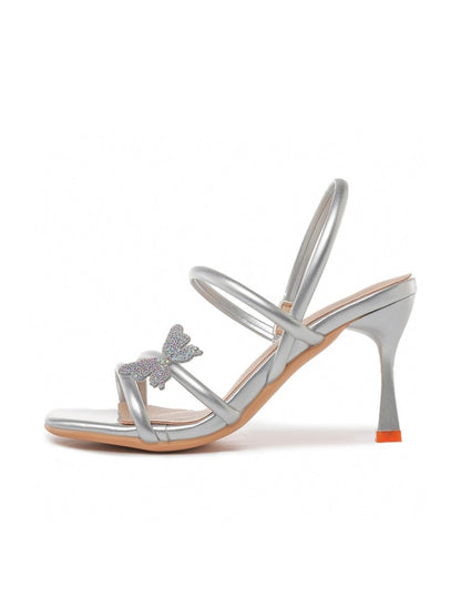 Florence | Silver Heels by J.Adams – Don't Panic Shoes