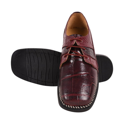 Fluky Leather Oxford Style Dress Shoes Shoes by Libertyzeno – Don't Panic Shoes