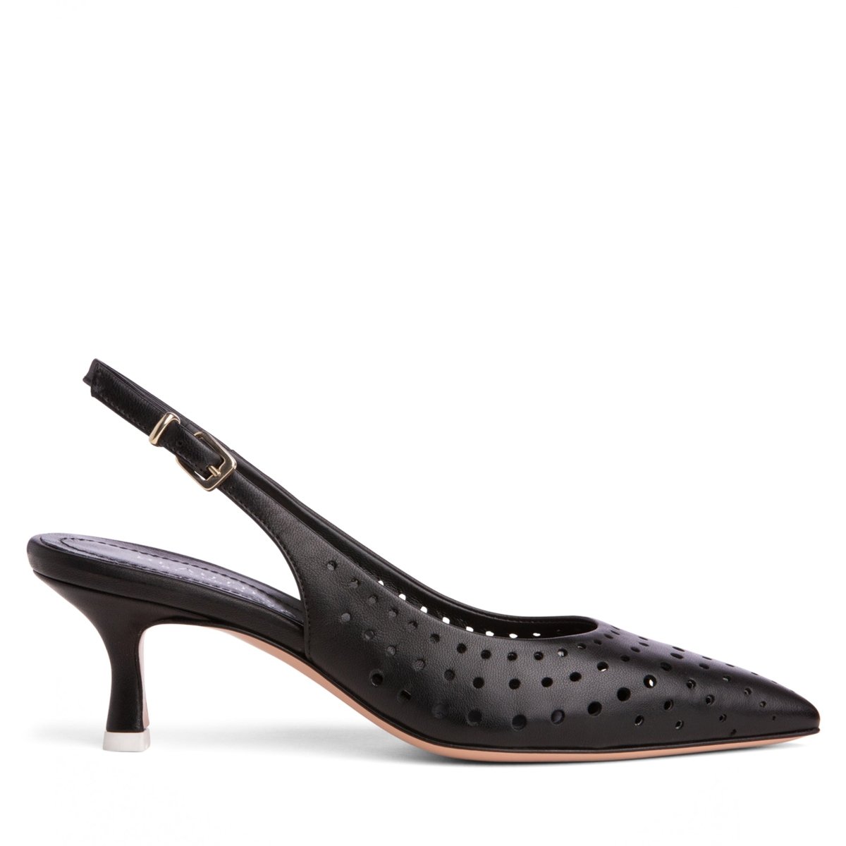 Flynn Kitten Heel Women’S Leather Comfort Slingback 2 Inch Heels by Beautiisoles – Don't Panic Shoes