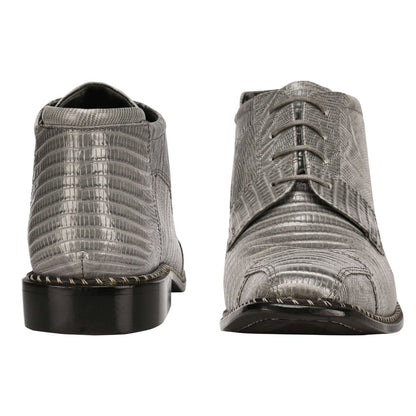 Foxx Leather Lace - Up Boots Boots by Libertyzeno – Don't Panic Shoes