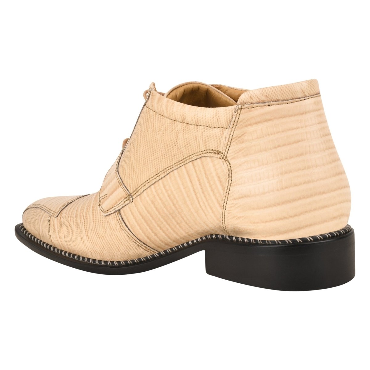 Foxx Leather Lace - Up Boots Boots by Libertyzeno – Don't Panic Shoes