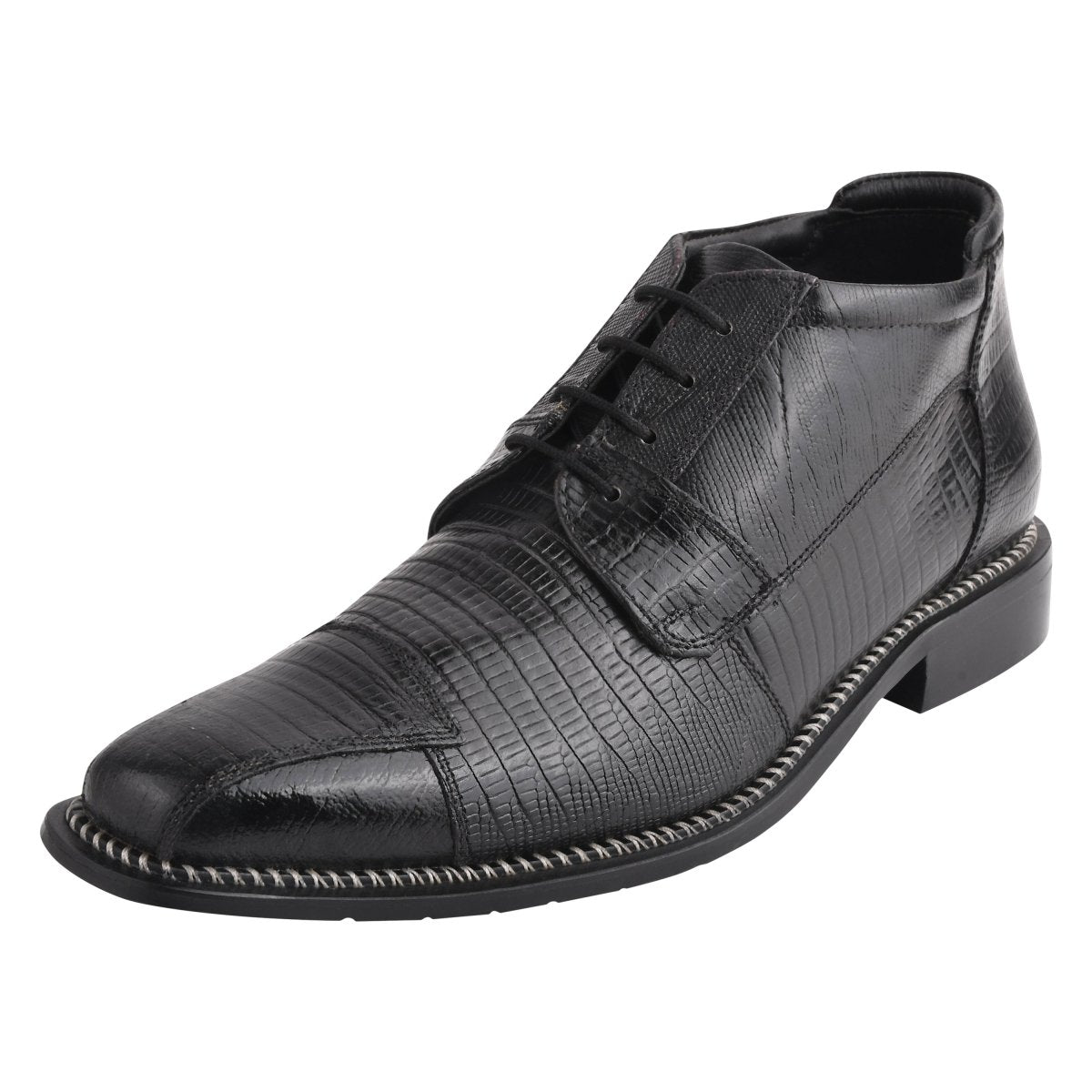 Foxx Leather Lace - Up Boots Boots by Libertyzeno – Don't Panic Shoes