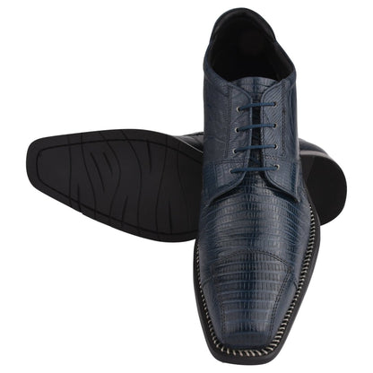 Foxx Leather Lace - Up Boots Boots by Libertyzeno – Don't Panic Shoes