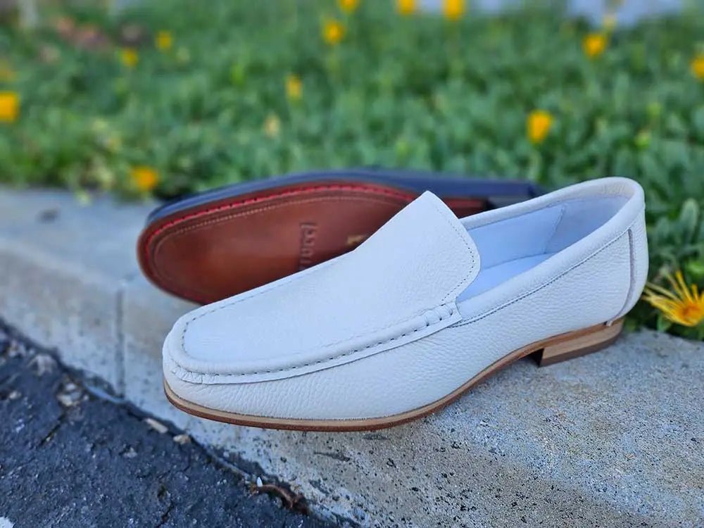 Francis Timeless Slip On Loafer Luxury Leather Kl201 - 02 Shoes by Carrucci Shoes – Don't Panic Shoes