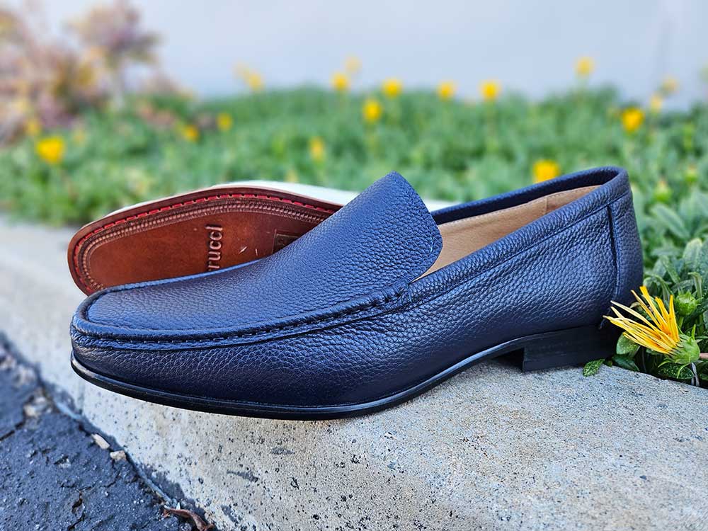 Francis Timeless Slip On Loafer Luxury Leather Kl201 - 02 Shoes by Carrucci Shoes – Don't Panic Shoes
