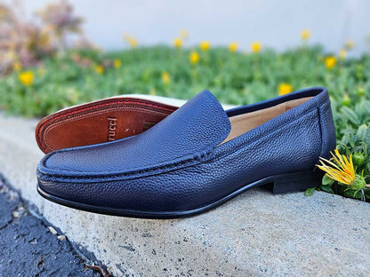 Francis Timeless Slip On Loafer Luxury Leather Kl201 - 02 Shoes by Carrucci Shoes – Don't Panic Shoes