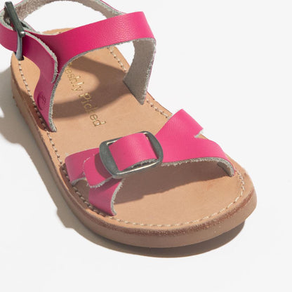 Fuchsia Carmel Carmel Sandal by Freshly Picked – Don't Panic Shoes