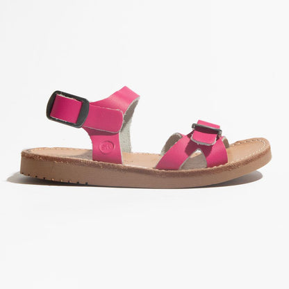 Fuchsia Carmel Carmel Sandal by Freshly Picked – Don't Panic Shoes
