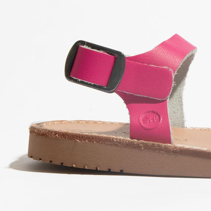 Fuchsia Carmel Carmel Sandal by Freshly Picked – Don't Panic Shoes