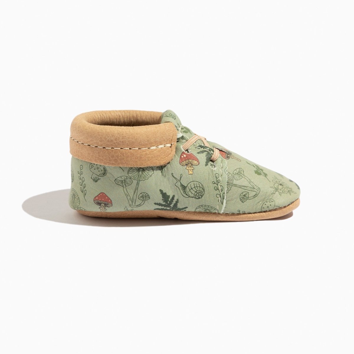Fungi Oxford Baby Shoe Oxford by Freshly Picked – Don't Panic Shoes