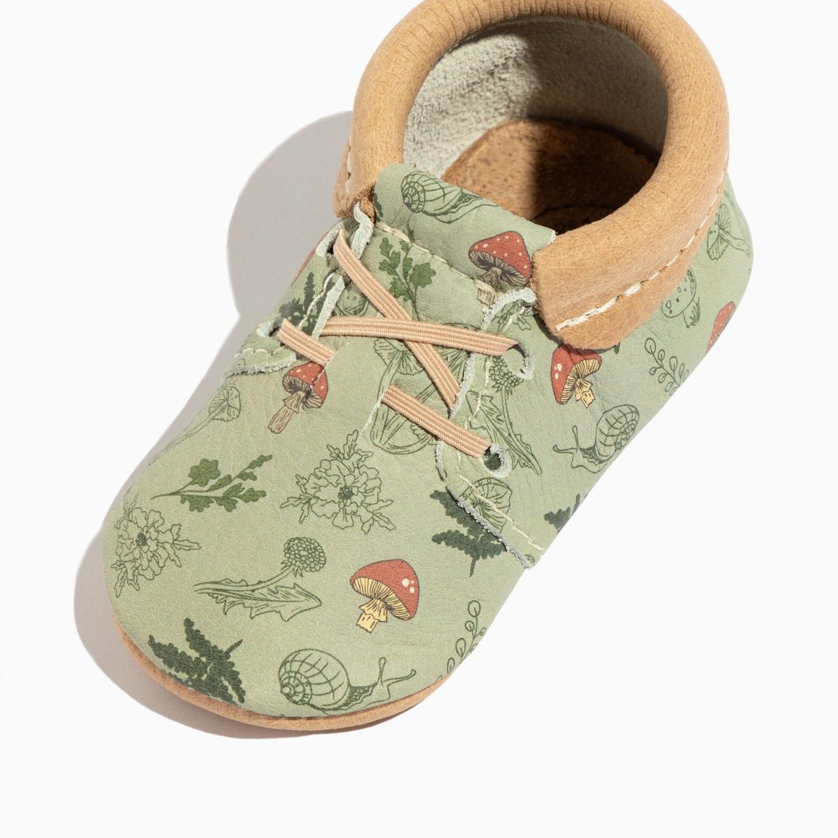 Fungi Oxford Baby Shoe Oxford by Freshly Picked – Don't Panic Shoes