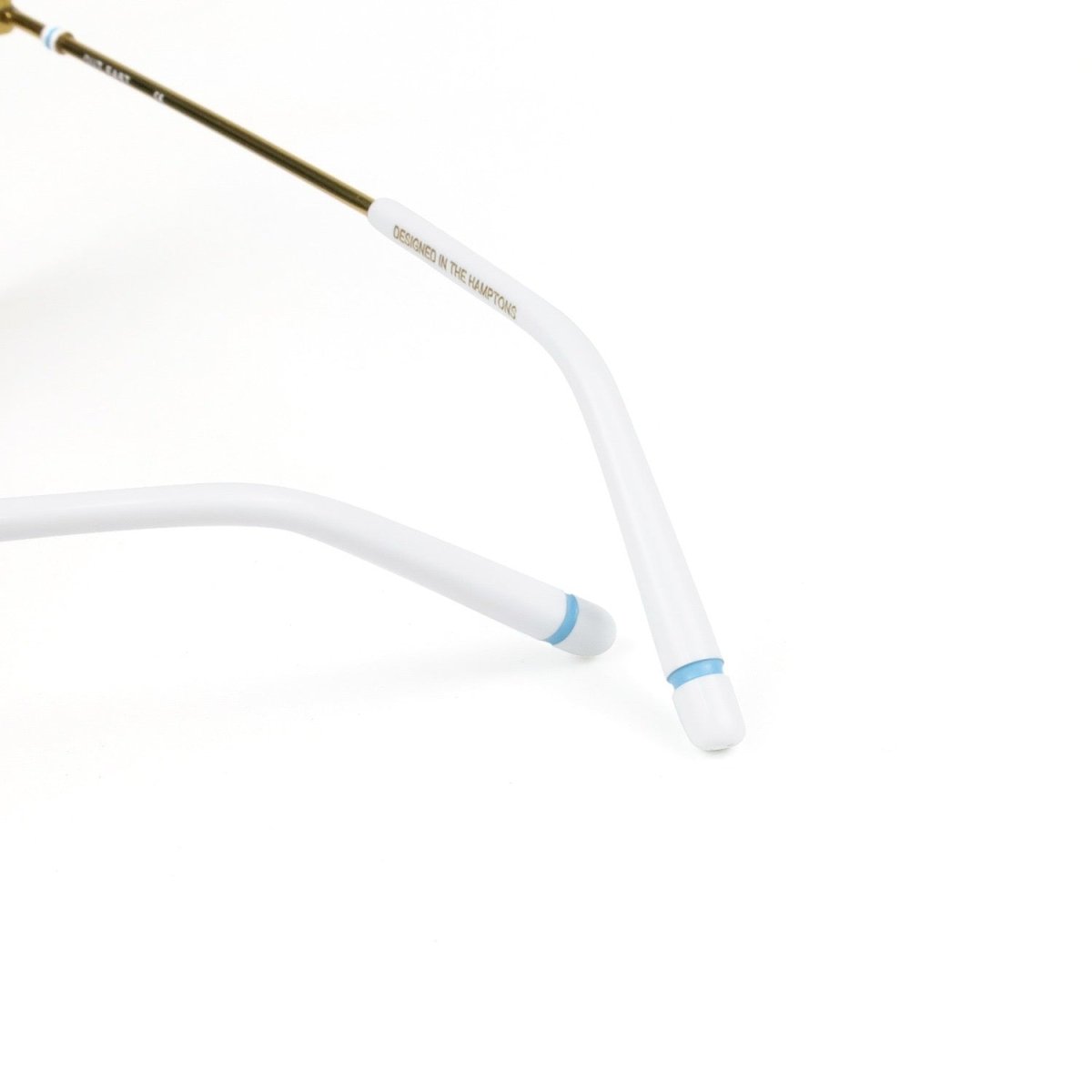 Gansett Classic Aviator Metal Gold Blue Grey Polarized Sunglasses by Out East Eyewear – Don't Panic Shoes