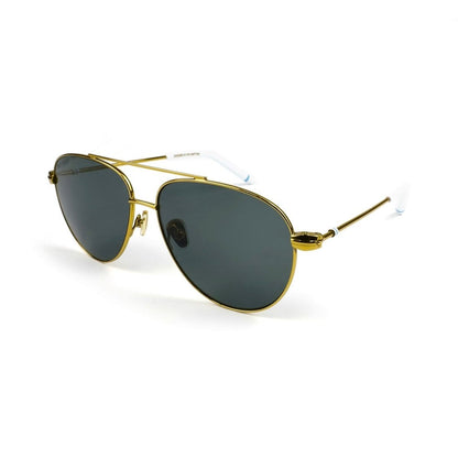 Gansett Classic Aviator Metal Gold Blue Grey Polarized Sunglasses by Out East Eyewear – Don't Panic Shoes
