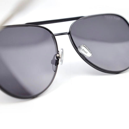 Garrick Stainless Steel And Acetate Polarized Sunglasses by Out East Eyewear – Don't Panic Shoes
