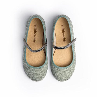 Gia Blue Adjustable Velcro Non Slip Rubber Sole Cushion fashion by Childrenchic – Don't Panic Shoes