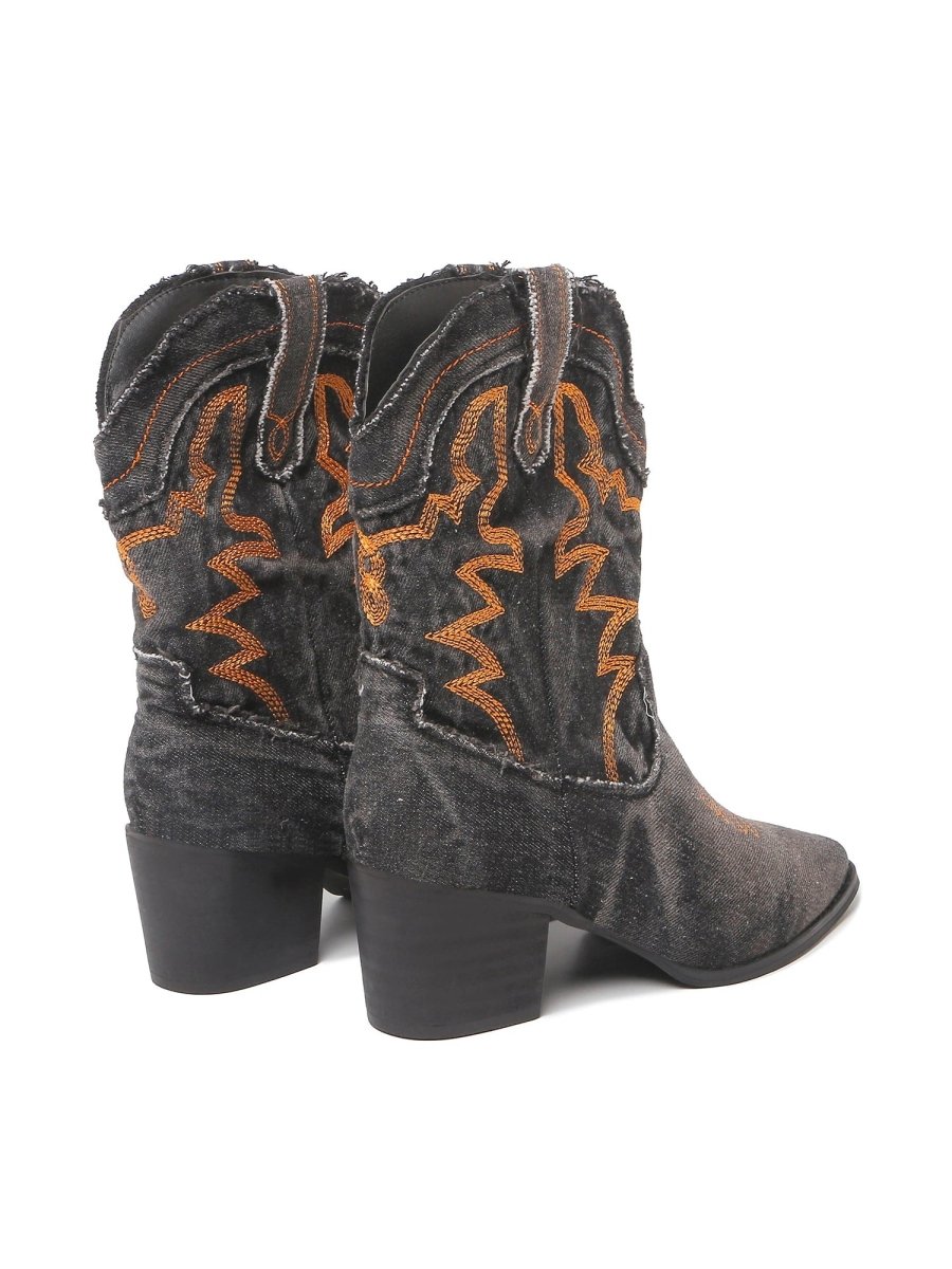 Giddyup | Black Boots by J.Adams – Don't Panic Shoes