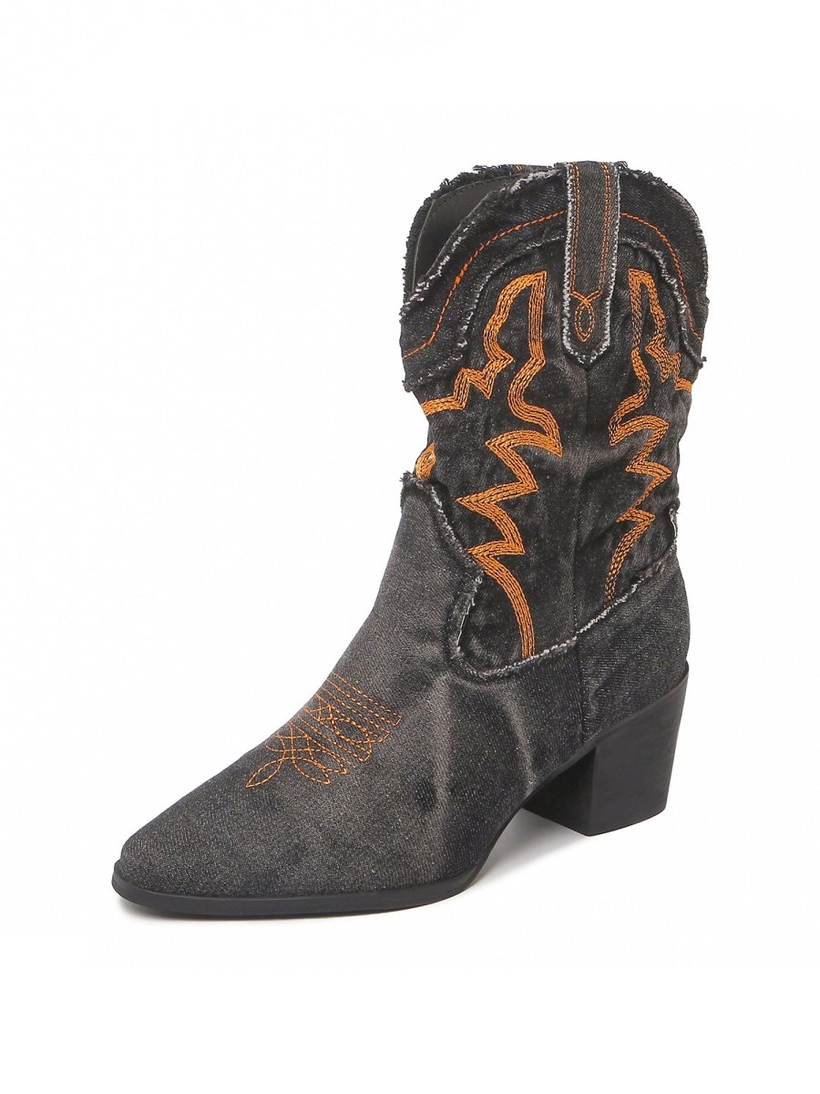 Giddyup | Black Boots by J.Adams – Don't Panic Shoes