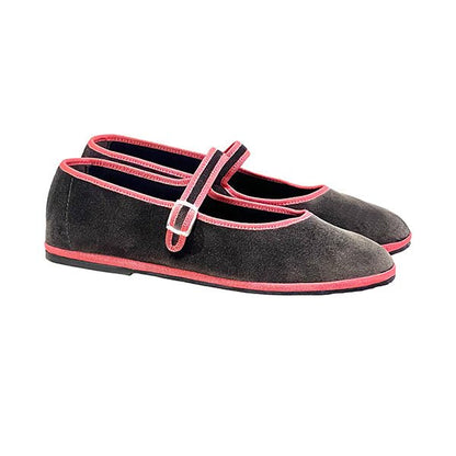 Ginger Mary Jane Velvet Womens Italian Friulane Handmade Slip On by Mar Soreli – Don't Panic Shoes