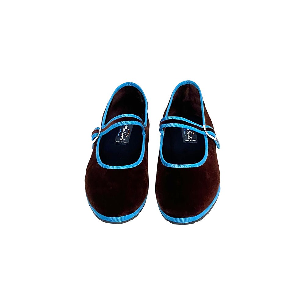 Ginger Mary Jane Women’S Velvet Italian Handmade Friulane Slip On by Mar Soreli – Don't Panic Shoes