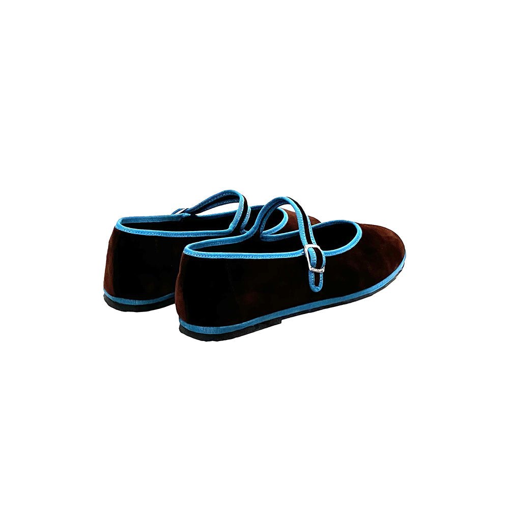 Ginger Mary Jane Women’S Velvet Italian Handmade Friulane Slip On by Mar Soreli – Don't Panic Shoes