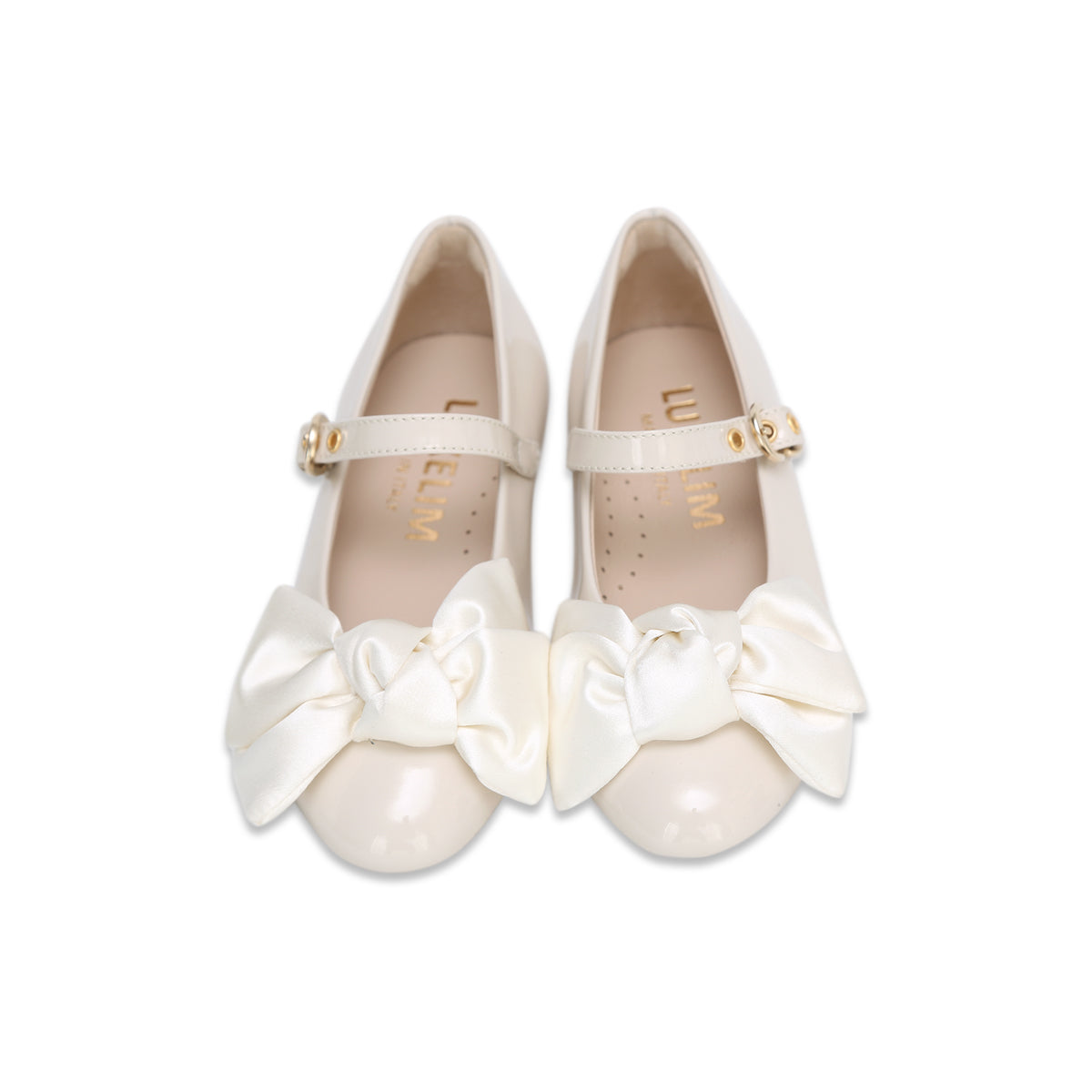 Victoria Kids Bow Shoes Patent Leather Made In Italy