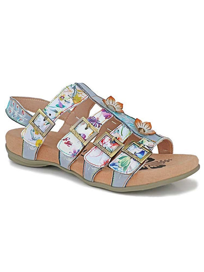 Giselle Bohemian Leather Sandals Sandals by Colorstepshoes – Don't Panic Shoes