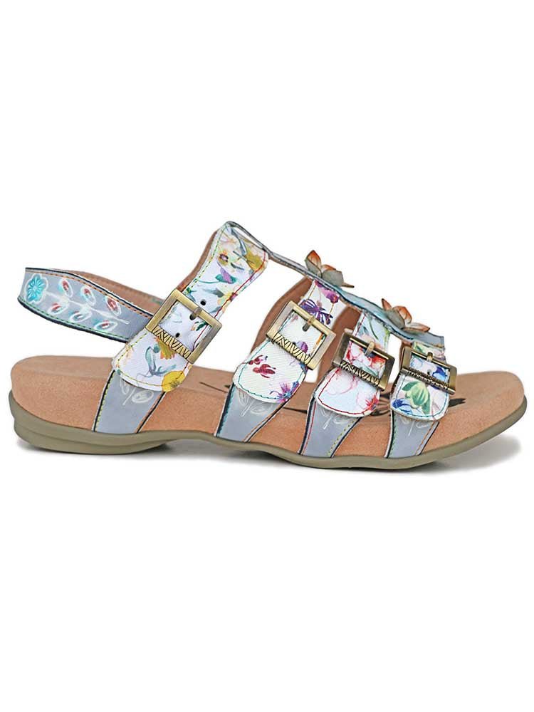 Giselle Bohemian Leather Sandals Sandals by Colorstepshoes – Don't Panic Shoes