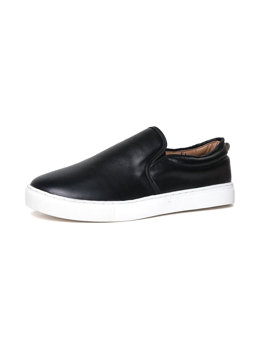 Glimmer | Black Sneakers by J.Adams – Don't Panic Shoes
