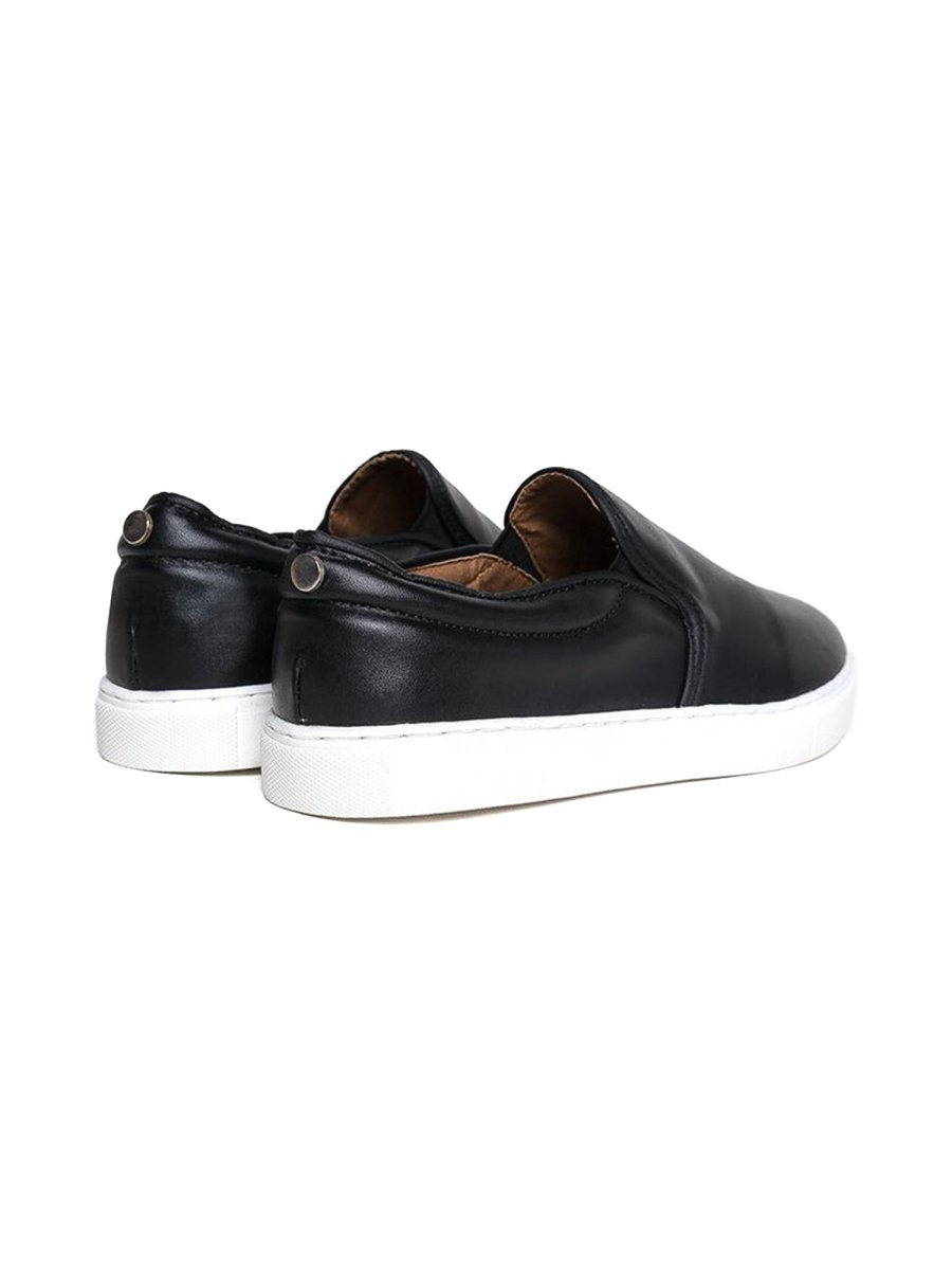 Glimmer | Black Sneakers by J.Adams – Don't Panic Shoes